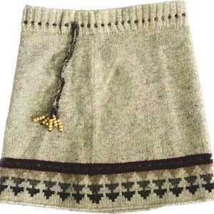 Laundromat wool skirt
